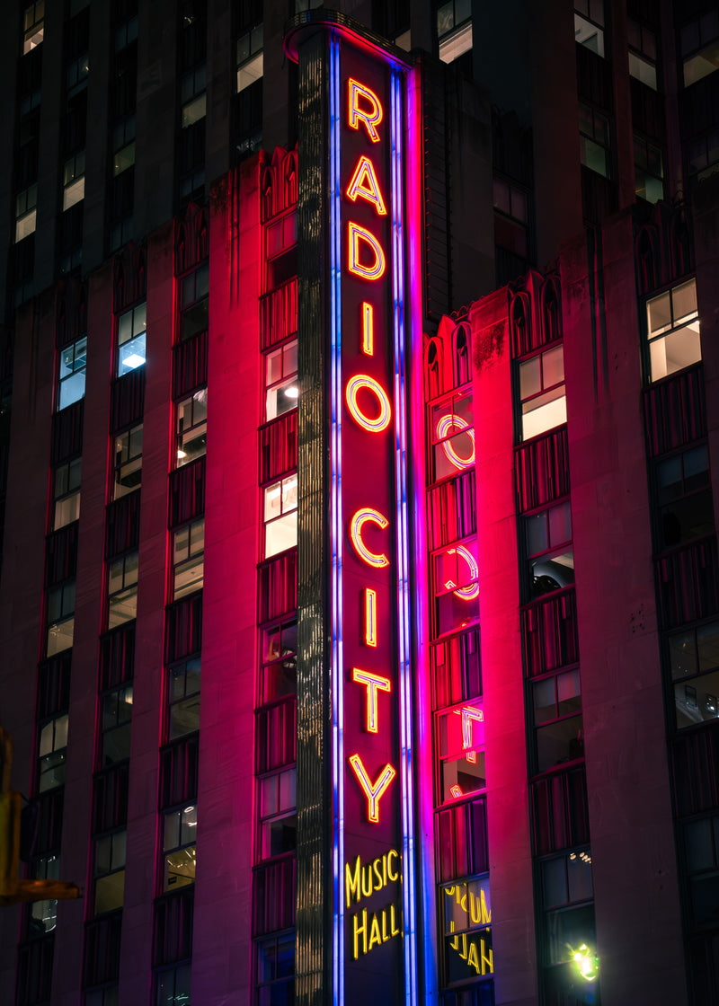 Radio City Sign
